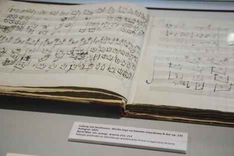 Zdjęcie nr 15 (16)
                                	                                   Fragment manuskryptu z dziełem Ludwiga van Beethovena
                                  